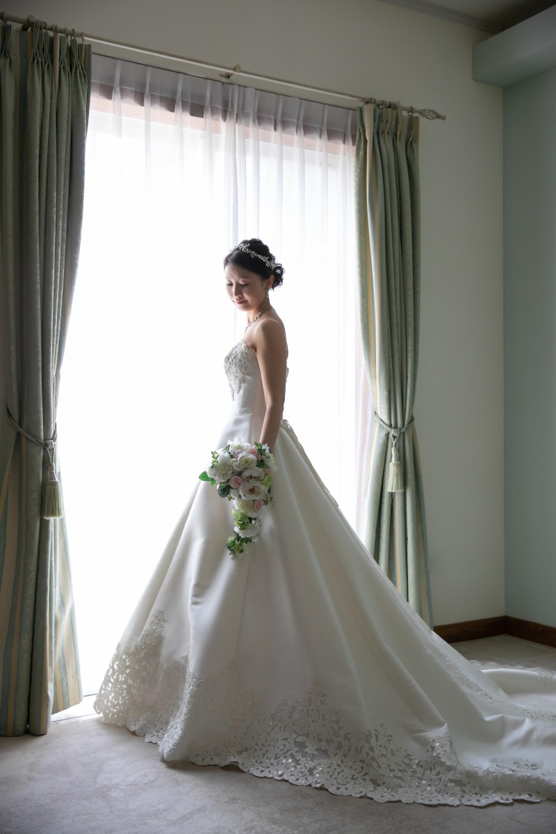 花嫁ソロショット