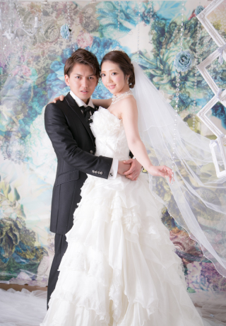 絵本のようなかわいいフォトウェディングができました☆