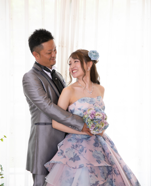 バックハグは笑顔になっちゃう♡