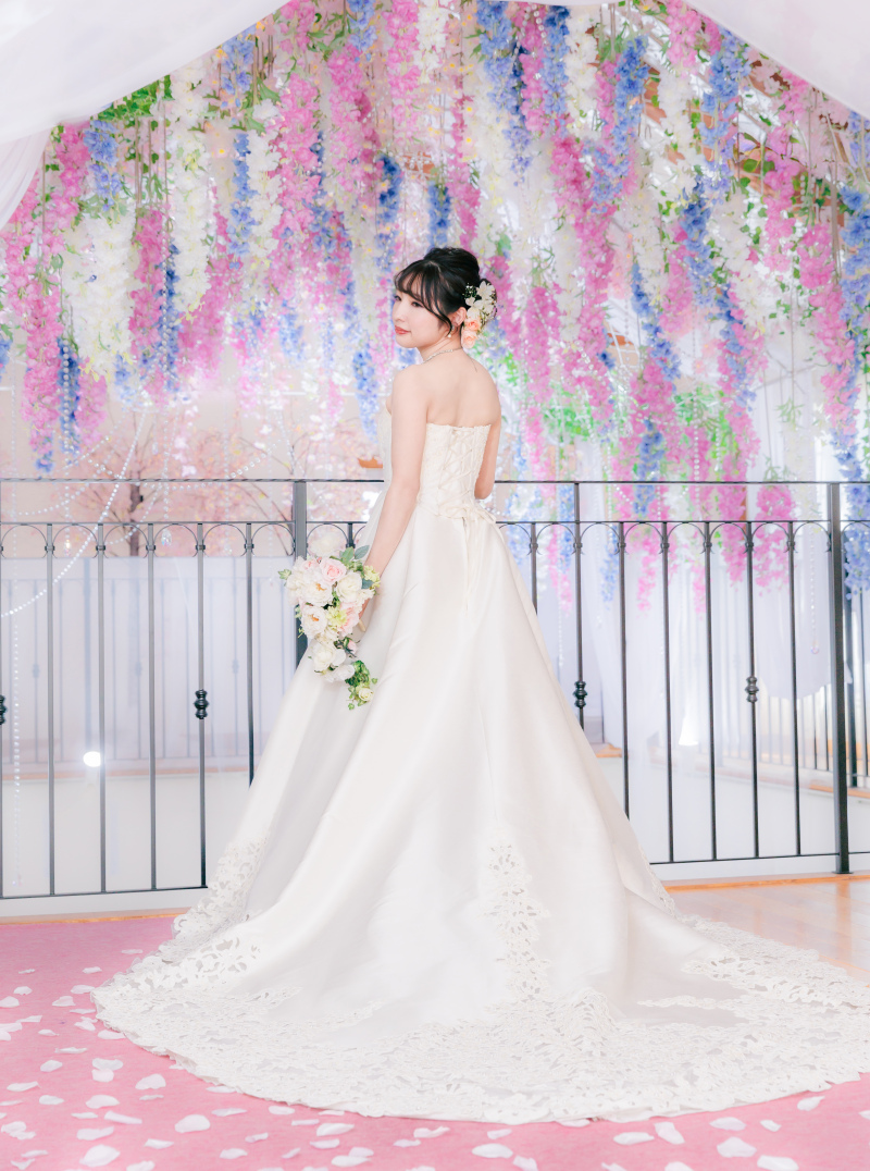 花嫁のソロショットも♪