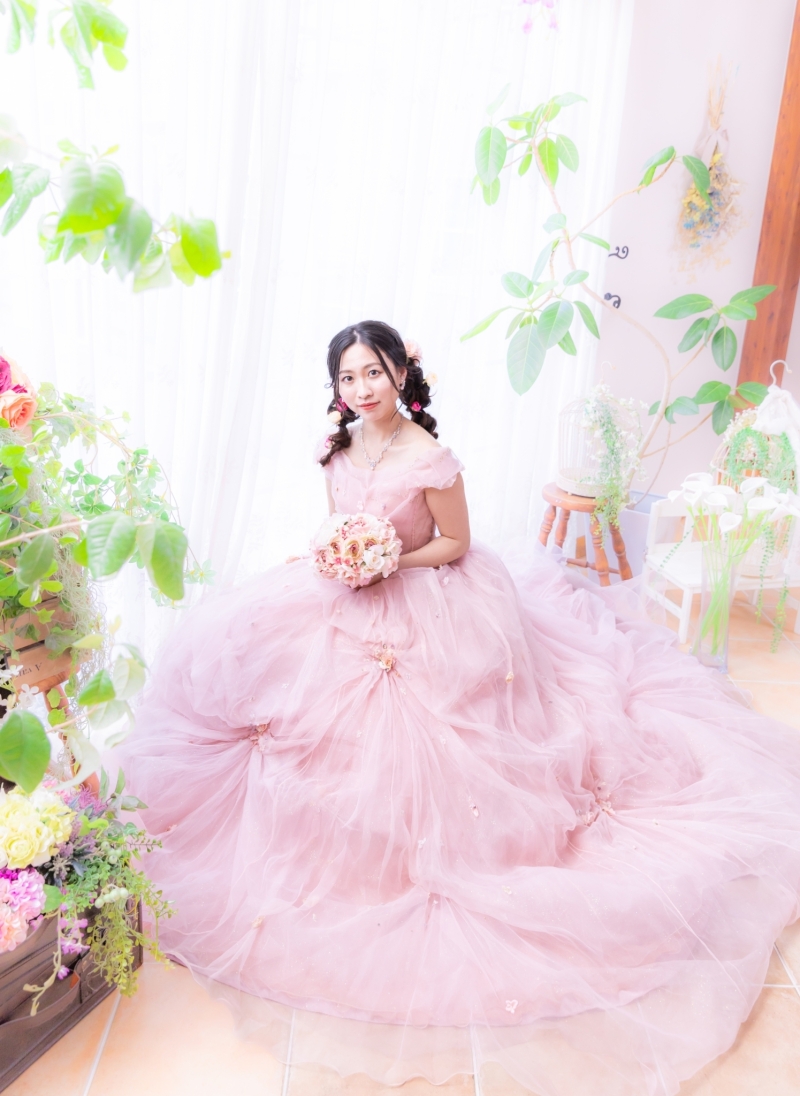 新婦のソロショットも♪