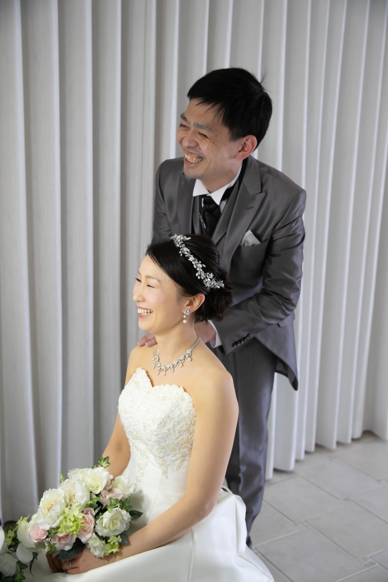 ブライズルームでのお仕度♪