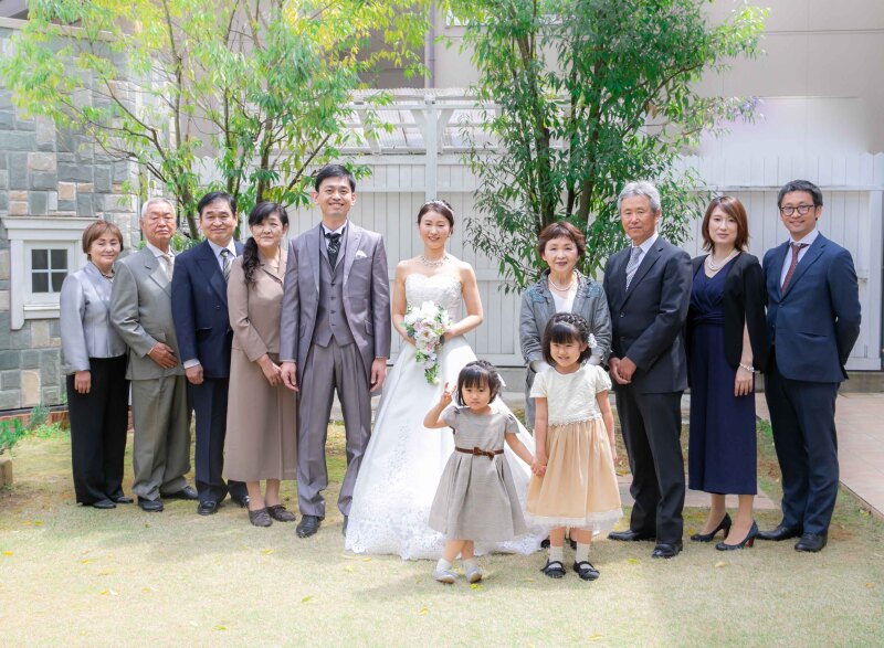 家族全員での集合写真も♪