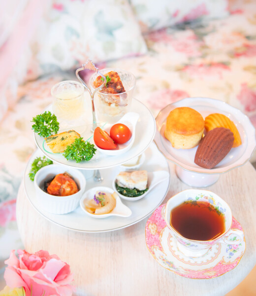 優雅なアフタヌーンティーでプリンセスタイム♪
