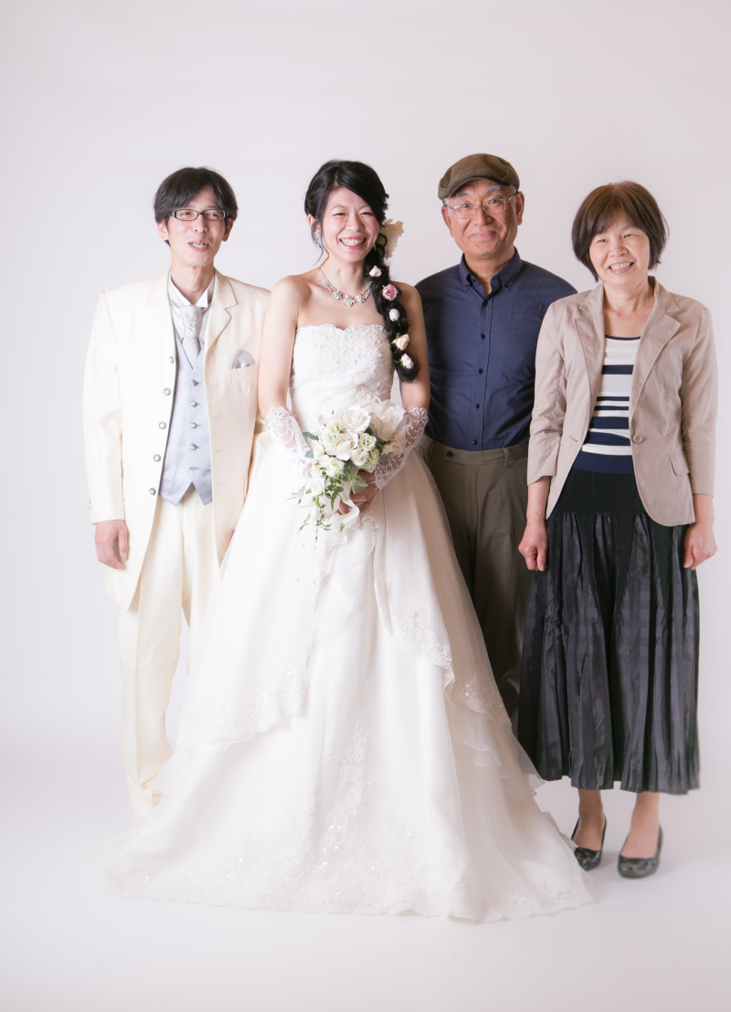 家族写真も一緒に撮影♪