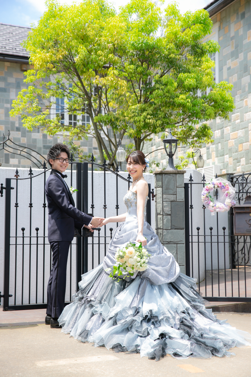 邸宅の外観もフォトジェニック♪