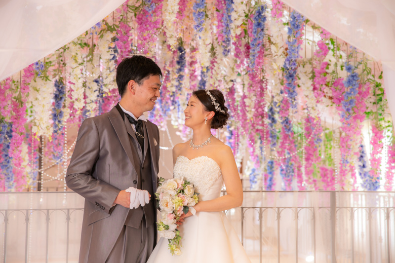 洋装+和装で、家族も一緒のファミリーフォトウェディング♪