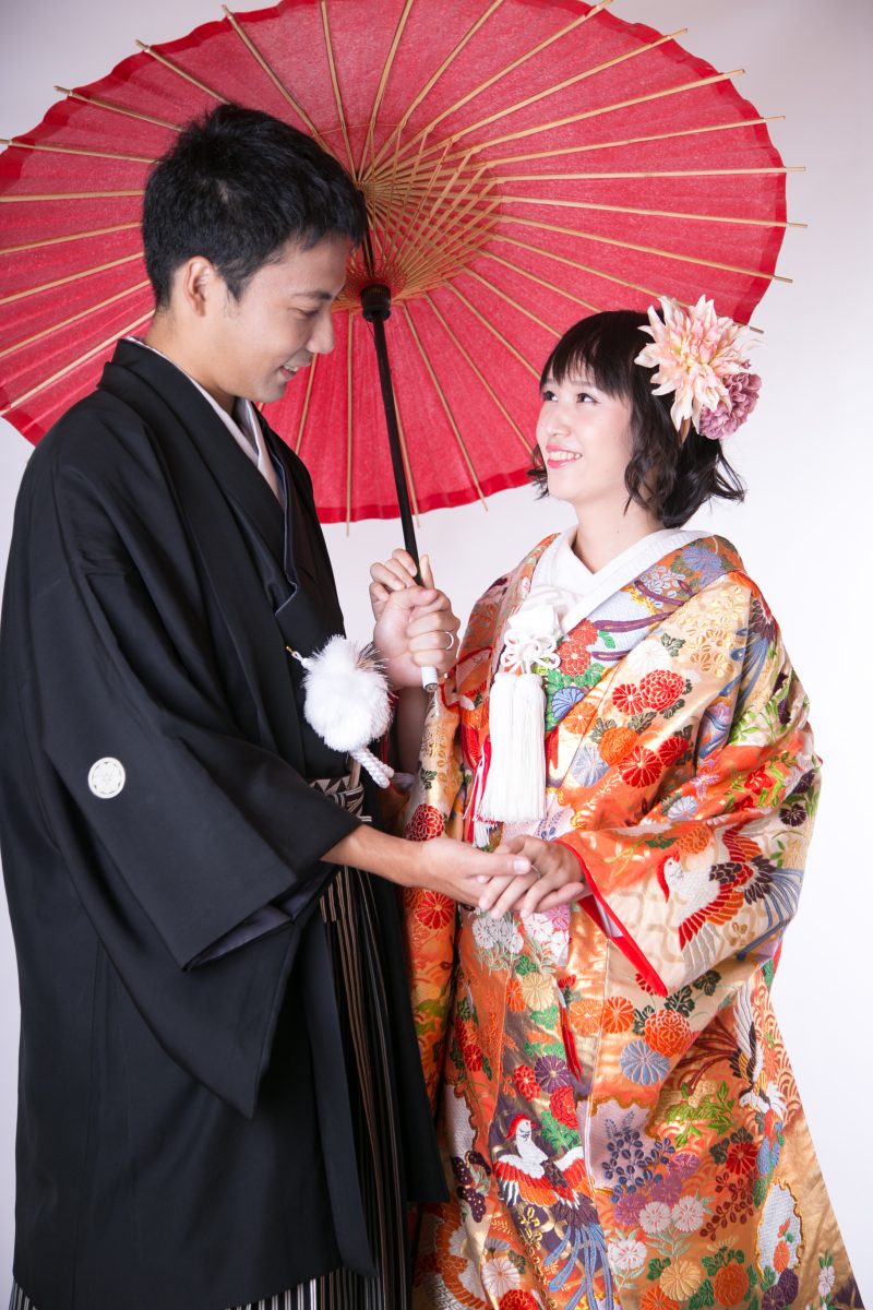 色打掛は華やかに♪