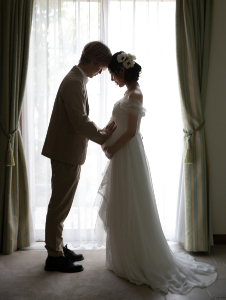 逆光を利用したシルエット撮影♪