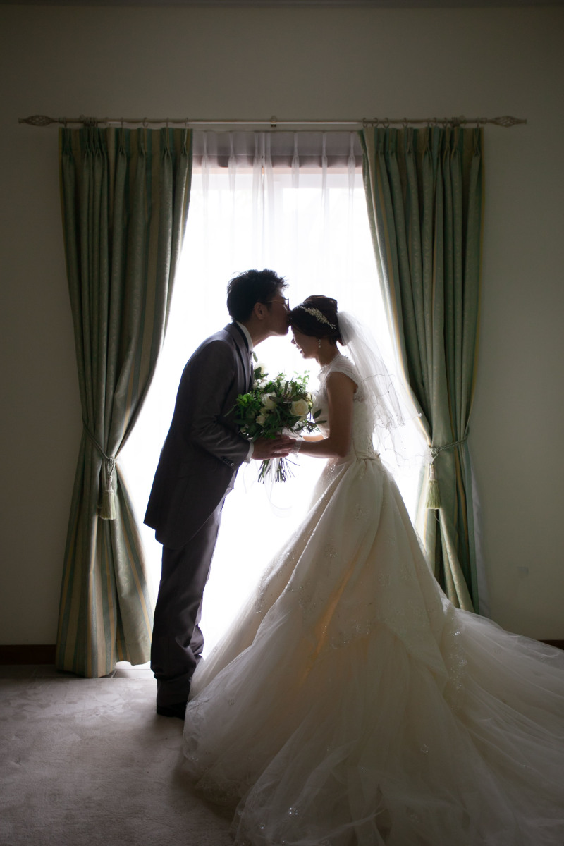 逆光のシルエットがキレイ