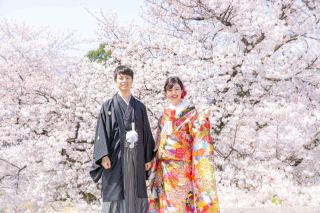 満開の桜♪ロケーション撮影！