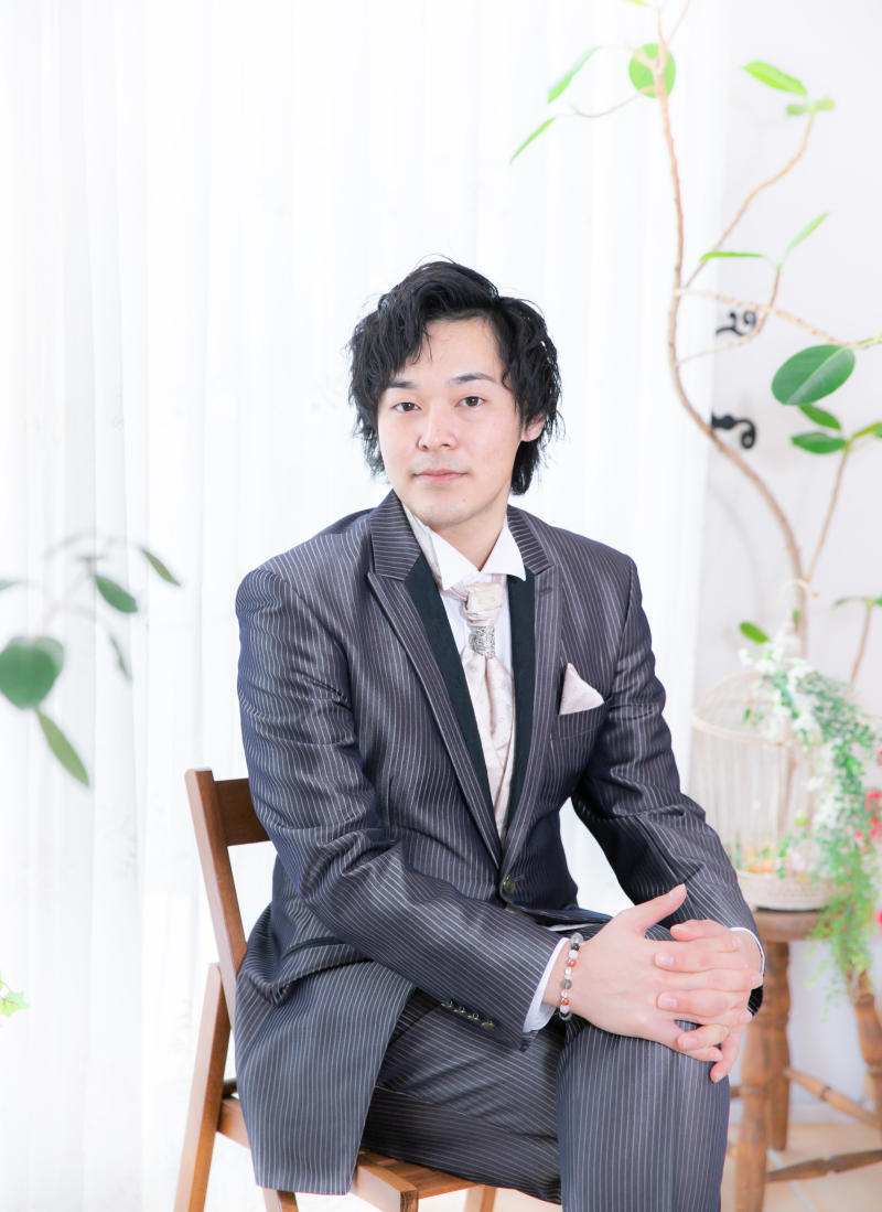 新郎のソロショット♪