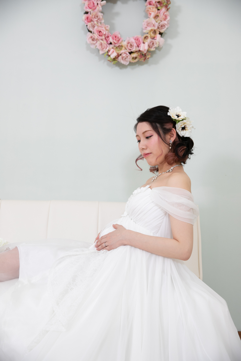 マタニティフォトも美しく♪