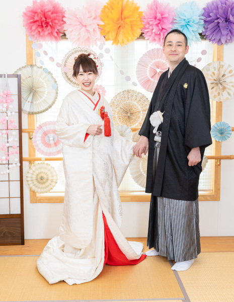 ペーパーファンの撮影セットでポップで可愛い!