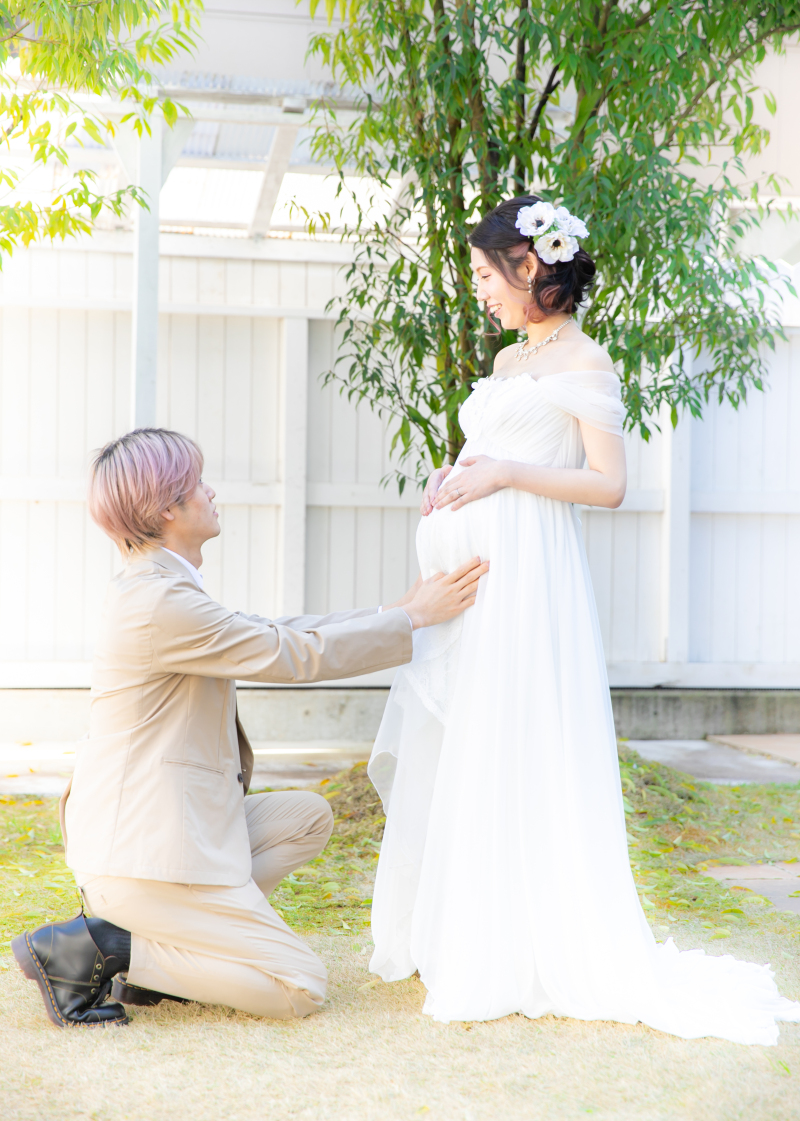 もうすぐパパとママになります♪