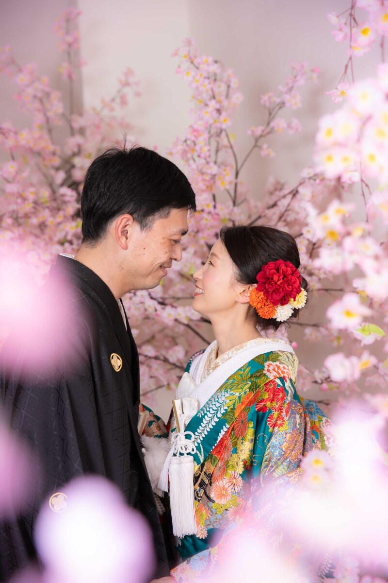 桜のセットで幻想的に♪