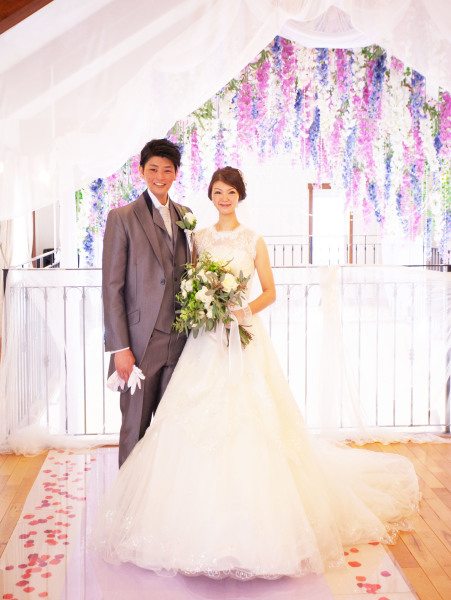 フラワーチャペルで。。。