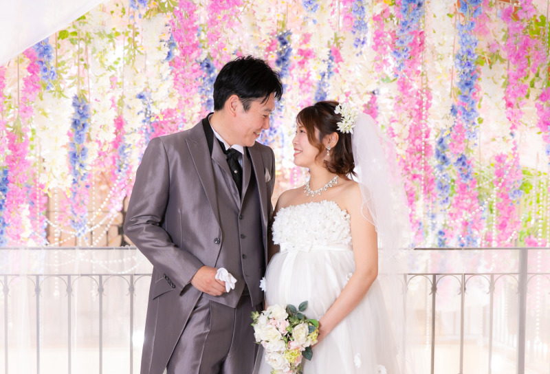 見つめ合いポーズも♪