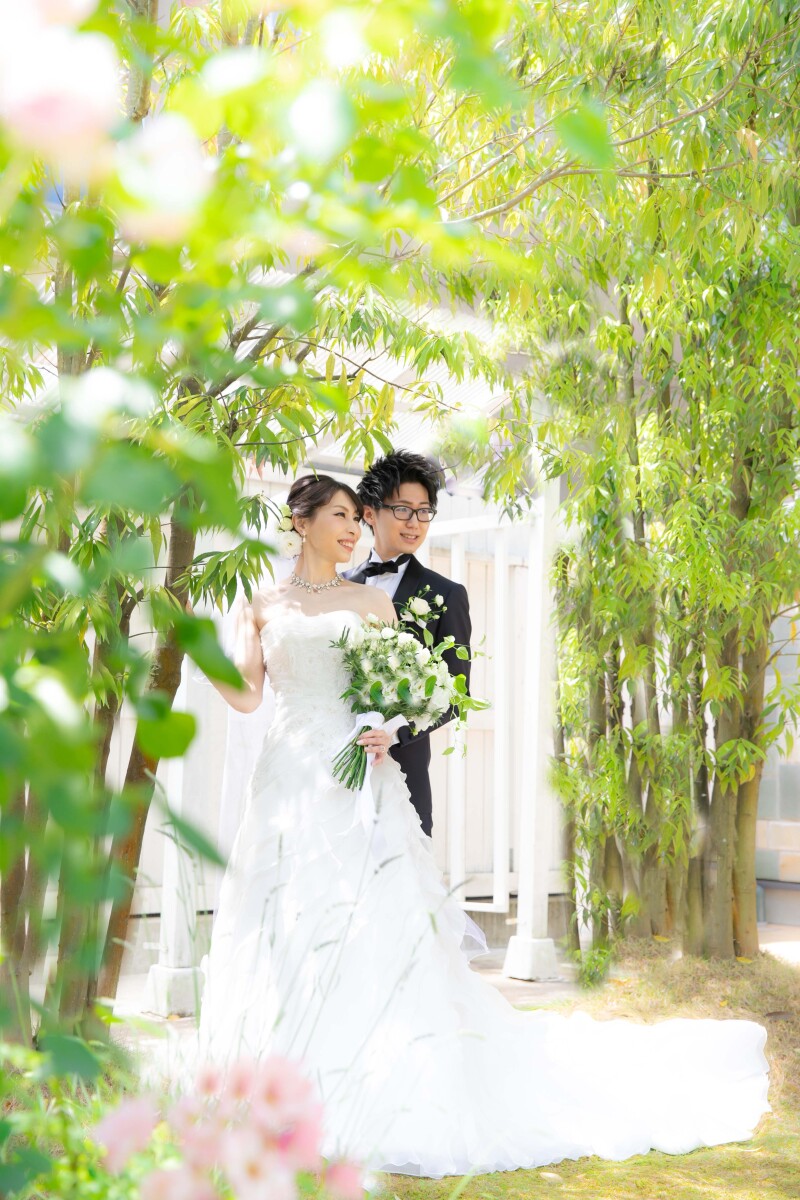 グリーンがいっぱいのガーデン撮影♪