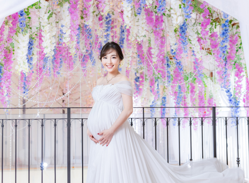 【フォトウェディング専門】貸切邸宅スタジオ アトリエ リシュマリア_マタニティフォトの撮影ができる
