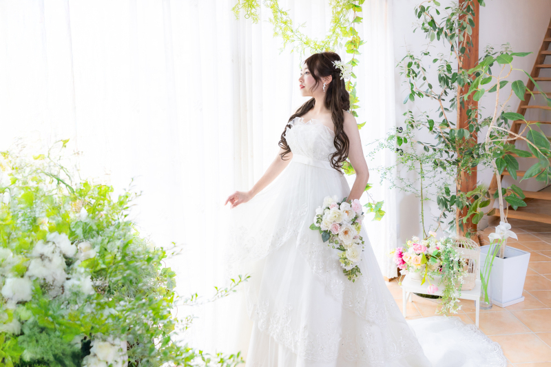 マタニティドレスもウェディングクオリティ!