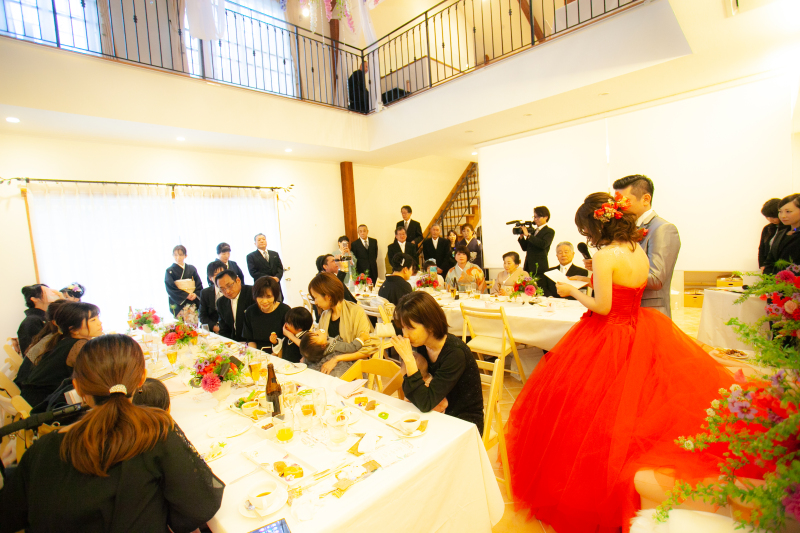 【フォトウェディング専門】貸切邸宅スタジオ アトリエ リシュマリア_会食ができる