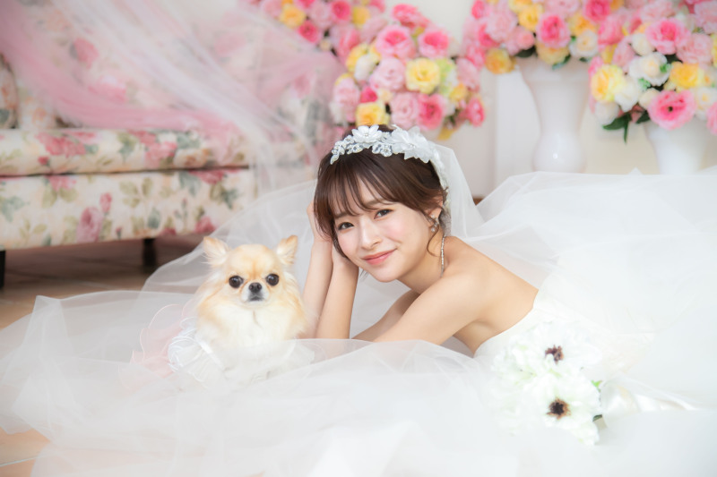 【フォトウェディング専門】貸切邸宅スタジオ アトリエ リシュマリア_ペットと一緒に撮影できる