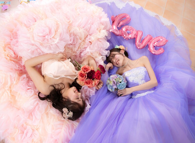 【フォトウェディング専門】貸切邸宅スタジオ アトリエ リシュマリア_衣装の追加料金がない