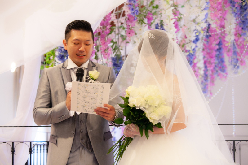 人前式の誓いはお二人の言葉で