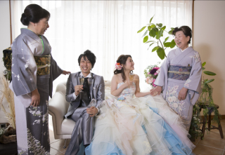 【フォトウェディング専門】貸切邸宅スタジオ　アトリエ リシュマリア_貸切邸宅での挙式つきフォトウェディング