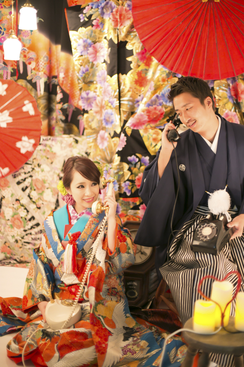 和装も洋装も、イメージ通りに叶いました