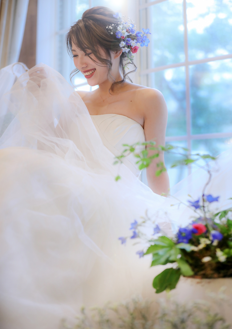 【フォトウェディング専門】貸切邸宅スタジオ アトリエ リシュマリア_ウエディングドレスが豊富