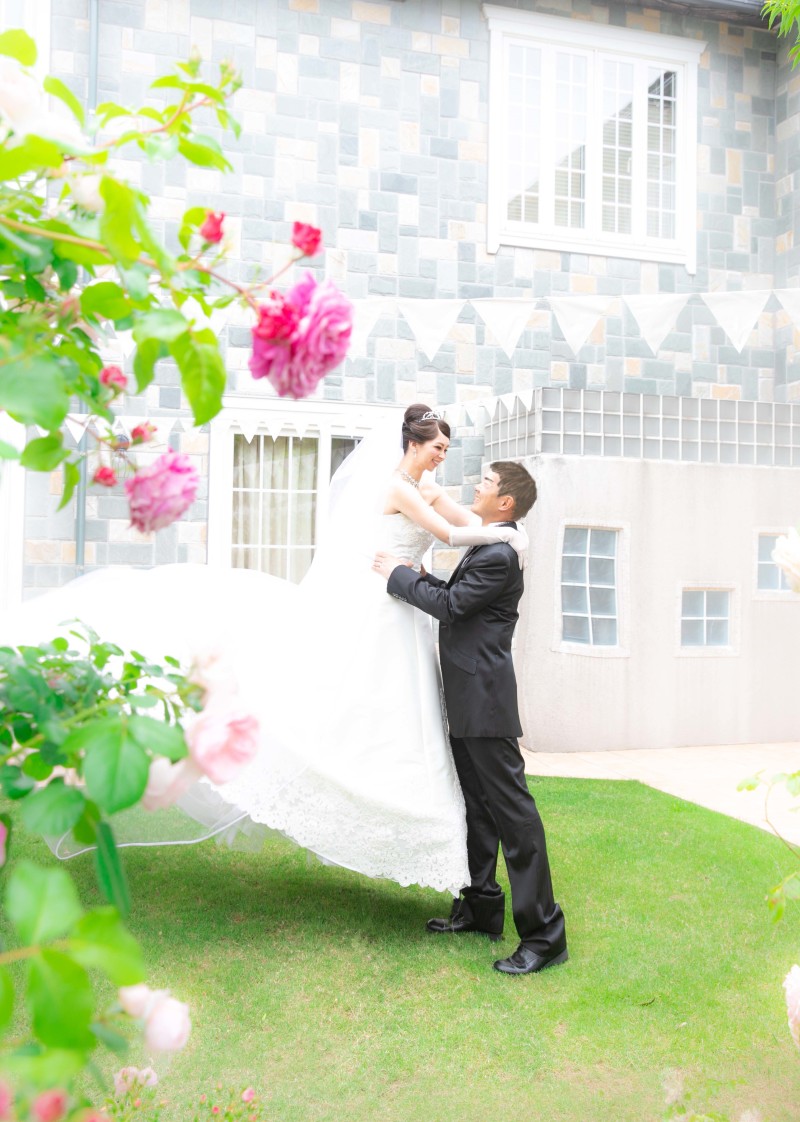 【フォトウェディング専門】貸切邸宅スタジオ アトリエ リシュマリア_ガーデンで撮影できる