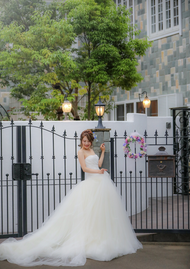 【フォトウェディング専門】貸切邸宅スタジオ アトリエ リシュマリア_ガーデンで撮影できる