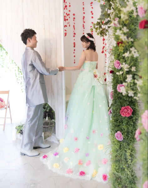 バックショットもフォトジェニック♪