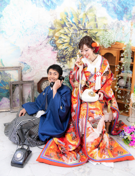 【予算重視】【和装１着　平日限定】衣装+小物　選び放題♪コーディネート無限♡