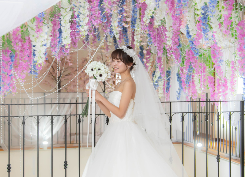 【ソロウェディング洋装１着ビューティアップ】シェービング+ボディメイク+ネイル付き！ガーデンロケ＆邸宅貸切♡