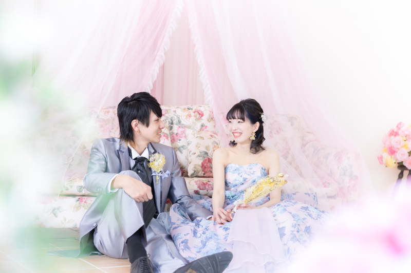 【洋装2着】ガーデンロケ＆邸宅貸切♡全データ補正200カット＆衣装ごとにヘアメイクチェンジ付♪