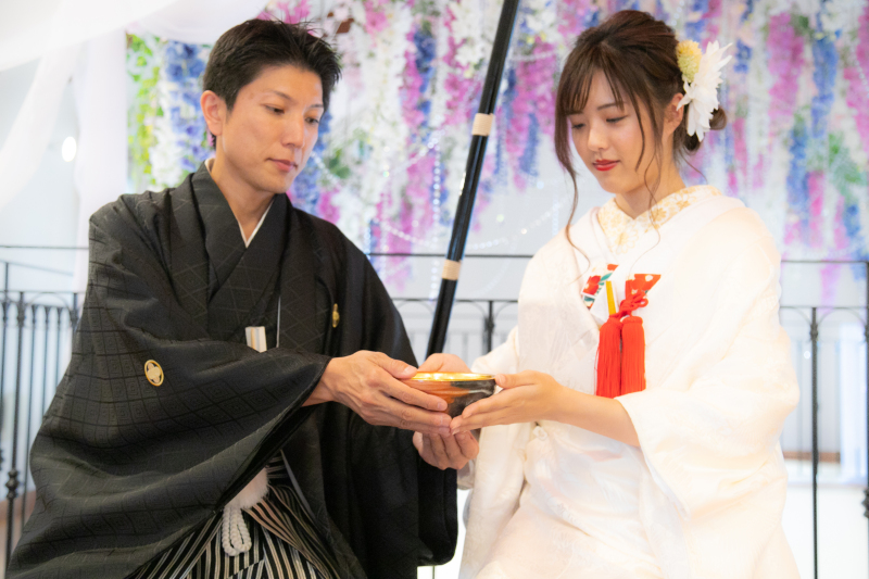 【金沢の伝統文化＆和装で人前挙式】茶婚式+ポーズ写真