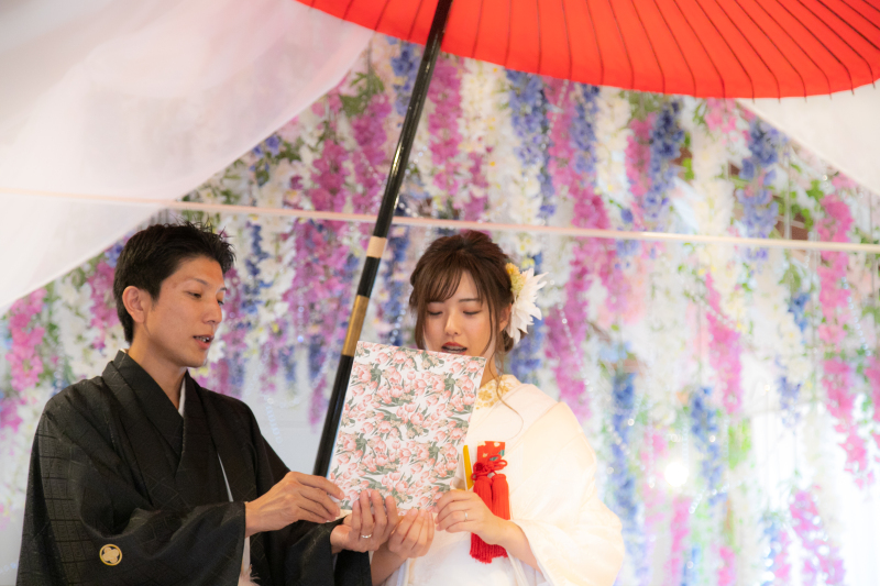 【金沢の伝統文化＆和装で人前挙式】茶婚式+ポーズ写真