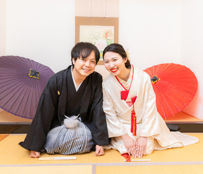 【予算重視】和装１着　邸宅＆和室＆ガーデン貸切♡　１００カット補正込み！