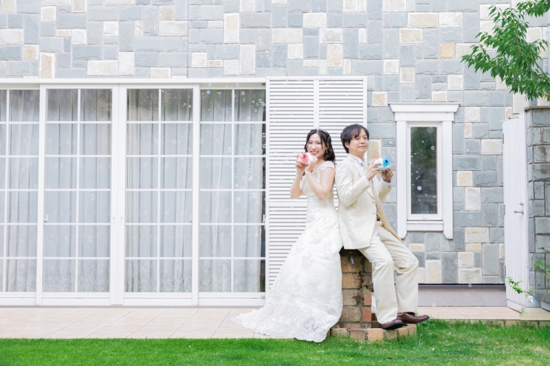【和装１着+洋装１着】邸宅＆ガーデン貸切♡ 全データ200カット補正込み