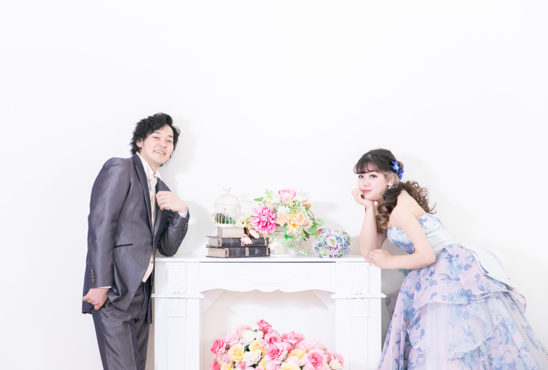 【洋装2着】ガーデンロケ＆邸宅貸切♡全データ補正200カット＆衣装ごとにヘアメイクチェンジ付♪