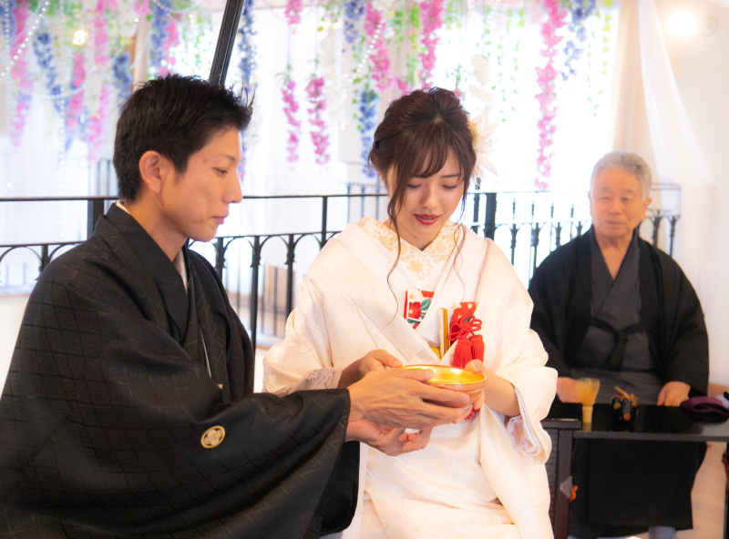 【本格和挙式】茶婚式+和装館内フォトツアープラン