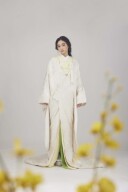 白無垢×ライトグリーン