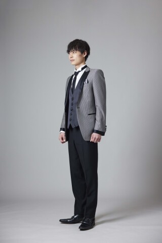 千鳥柄タキシード(黒ver.)