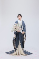 藍牡丹　色打掛