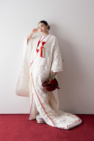 白無垢×赤ライン