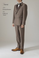 ココアブラウンタキシード