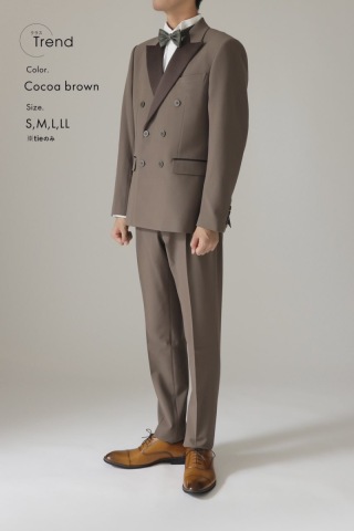 ココアブラウンタキシード